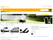 Tablet Screenshot of cochesincarnet.ebuga.es